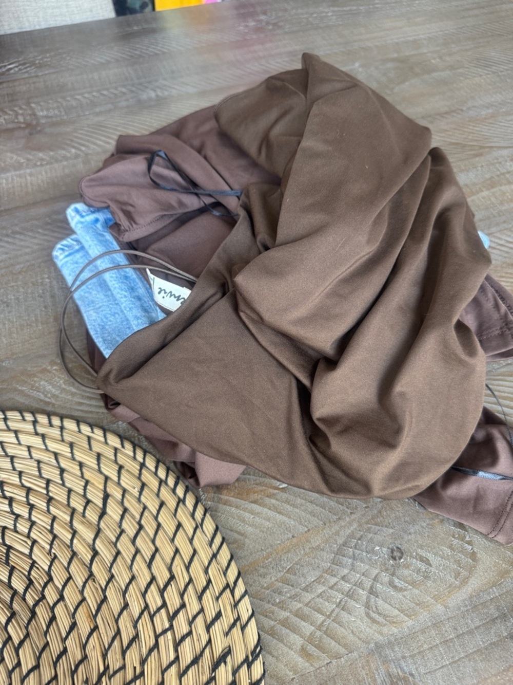 American Eagle Outfitters Brown Women’s Jeans (with light blue inner)